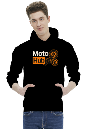 bluza z kapturem ,,MotoHub"