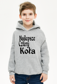 Bluza dziecięca Najlepsze cztery koła