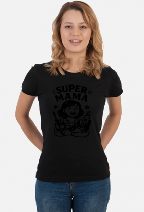 Koszulka na dzień matki: SUPER MAMA 2