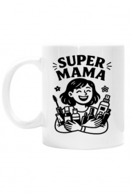 Kubek na dzień matki: SUPER MAMA 2