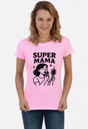 Koszulka na dzień matki: SUPER MAMA 3
