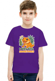 Chłopięca Koszulka Chibi Agama – dla dzieci "I Only Bite Somesimes"