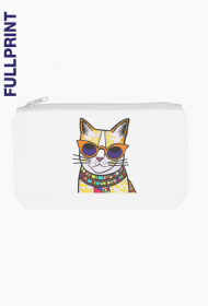 kosmetyczka z patchworkowym kotem