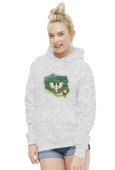 Bluza damska Polska - krajobraz w sercu