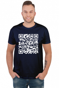 koszulka z kodem QR