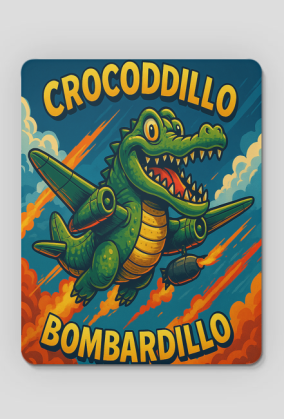 Podkładka pod myszke Crocoddillo Bombardillo