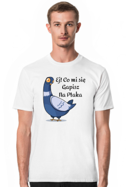 Koszulka z gołębiem