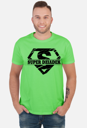 Koszulka dla dziadka Super Dziadek