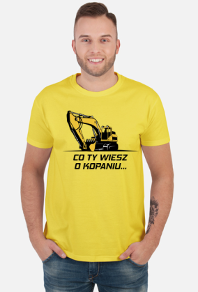 koszulka dla operatora koparki