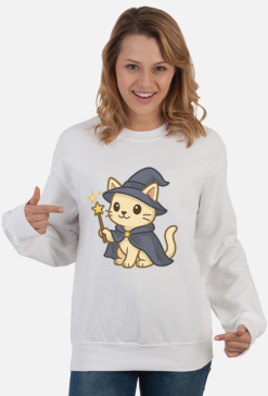 Bluza damska "Kot Czarodziej"