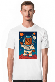 Koszulka męska z niedźwiedź