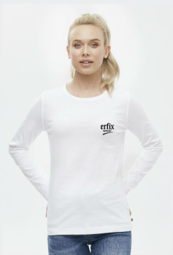 BLUZA DAMSKA LOGO CZARNE N001
