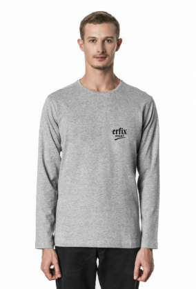 BLUZA MĘSKA LOGO CZARNE N001