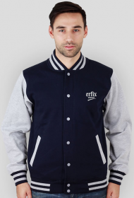 JACKER MĘSKA LOGO BIAŁE N002