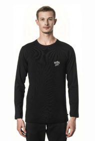 BLUZA MĘSKA LOGO CZARNE N002