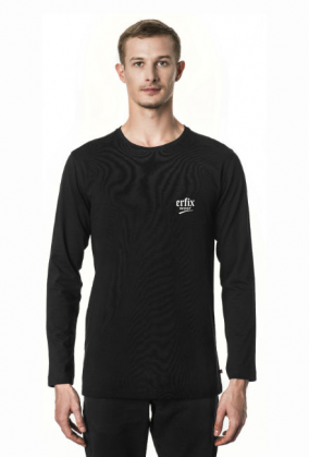 BLUZA MĘSKA LOGO CZARNE N002