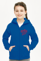 BLUZA Z ZAMKIEM DZIECIĘCA NIEBIESKA