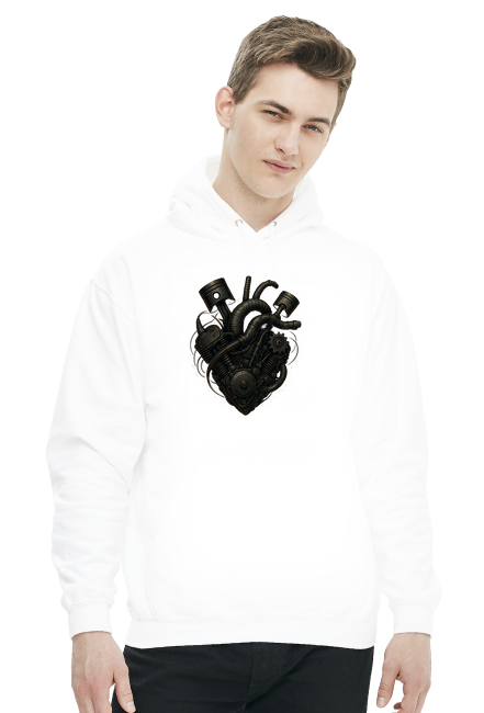 Bluza Mechaniczne Serce – Siła Paliwa i Pasji