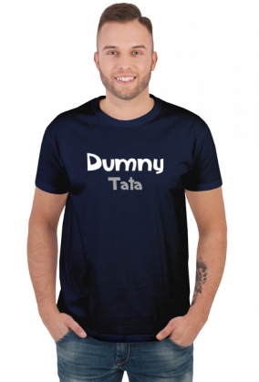 Koszulka Dumny Tata Ciemne