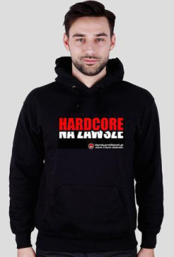 HNZ: czarna bluza z kapturem
