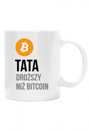 Prezent na Dzień Ojca Kubek Bitcoin 2