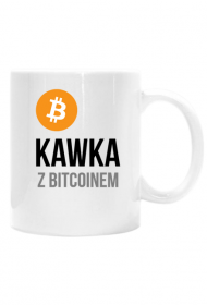 Kubek Kawka z Bitcoinem