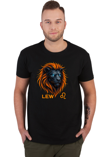 Koszulka znak zodiaku Lew – Król Maszyn