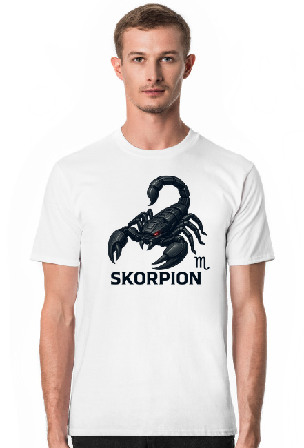 Koszulka znak zodiaku Skorpion – Instynkt Cienia