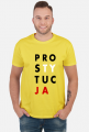 PRO-STY-TUC-JA (koszulka męska) cg