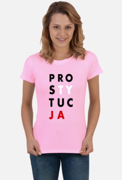 PRO-STY-TUC-JA (koszulka damska) cg