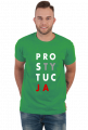 PRO-STY-TUC-JA (koszulka męska) jg