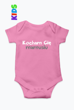 Body Dziecięce Kocham Cię mamusiu