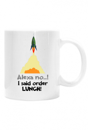 Kubek Dla Informatyka Alexa no!
