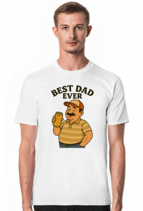 Best Dad Ever white