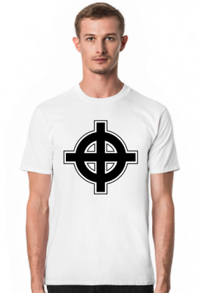 Celtic cross white