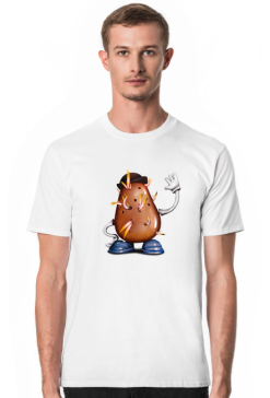 Mr Potato T-shirt Pan Ziemniak z Pędami