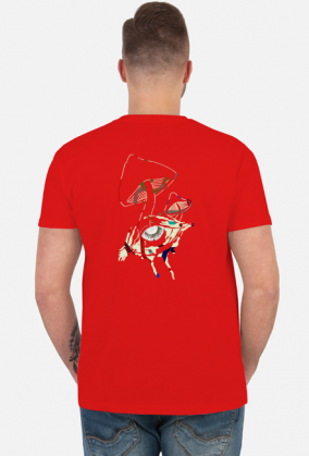 T-shirt Mushrooms Eye White