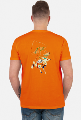 T-shirt Mushrooms Eye White
