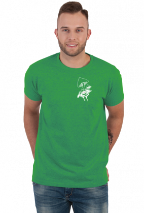 T-shirt Mushrooms Eye White