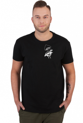 T-shirt Mushrooms Eye White