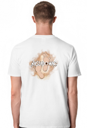 Koszulka z hasłem "NAŚLADOWAĆ"