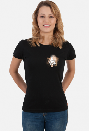 Koszulka z hasłem "NAŚLADOWAĆ"