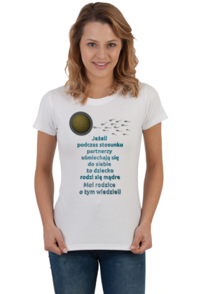 Stosunek - t-shirt damski