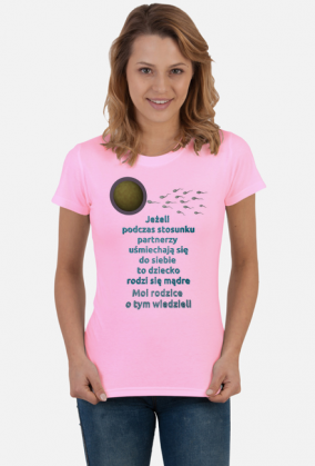 Stosunek - t-shirt damski