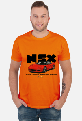 Honda NSX koszulka. Precision, performance, perfection