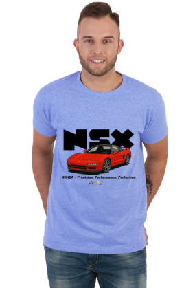Honda NSX koszulka. Precision, performance, perfection