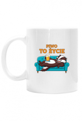 kubek piwo to zycie