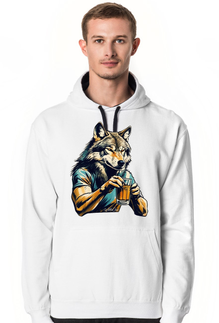 Bluza (M) WatahaCrew Wakacyjny Wilk