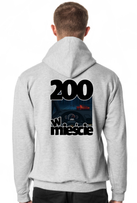 Bluza 200 w mieście - dwustronny nadruk