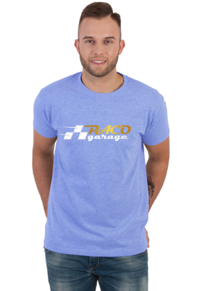 Paco Garage - jasne duże logo